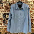 North Face Men's Large Blue Button Shirt