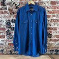 Wrangler Mens XL Tall Long Sleeve Western Shirt