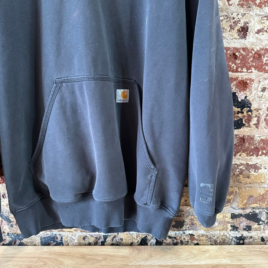 Carhartt Men's Large Tall Black Hoodie