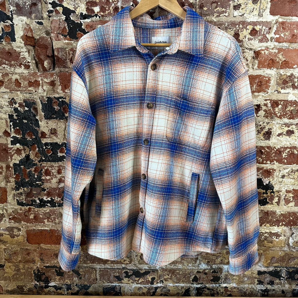 Second Trail Flannel Large Shacket Shirt