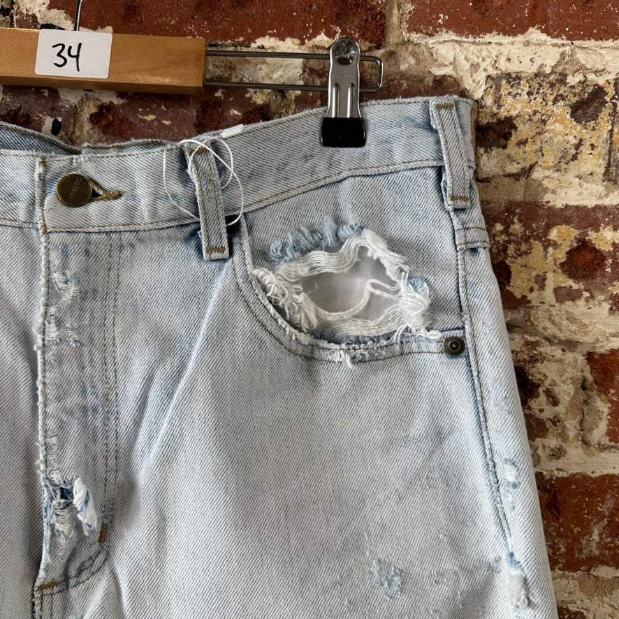 Carhartt Mens 34 Jean Shorts