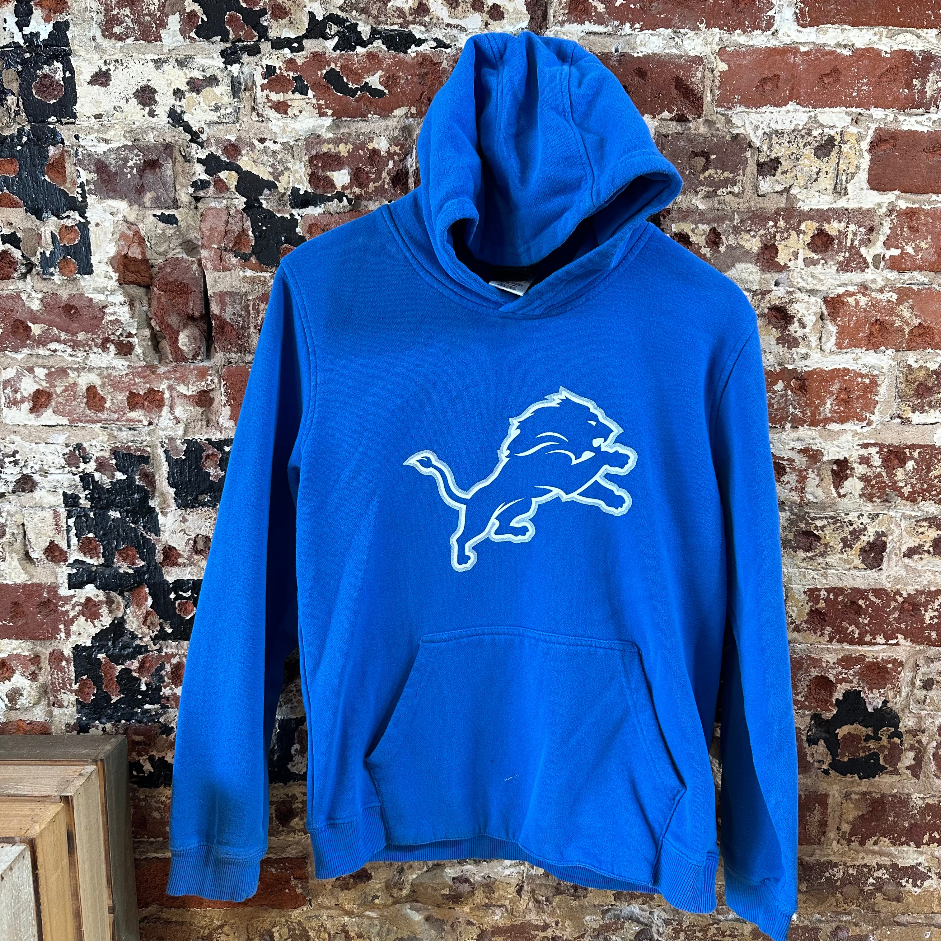 Outer Stuff Lions Youth Large Hoodie