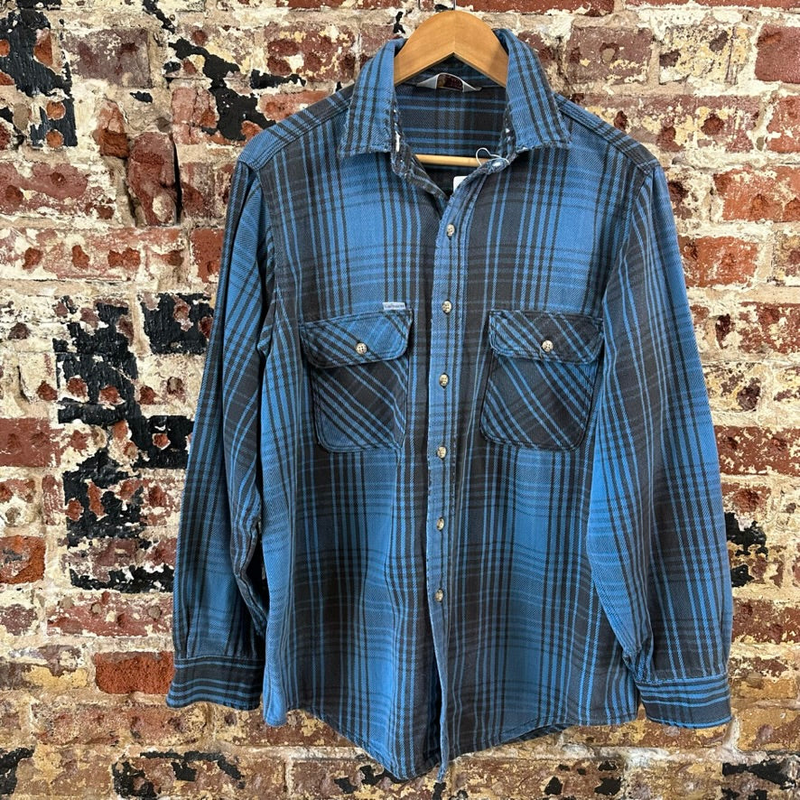 VTG Carhartt Men's Large Flannel Button Shirt