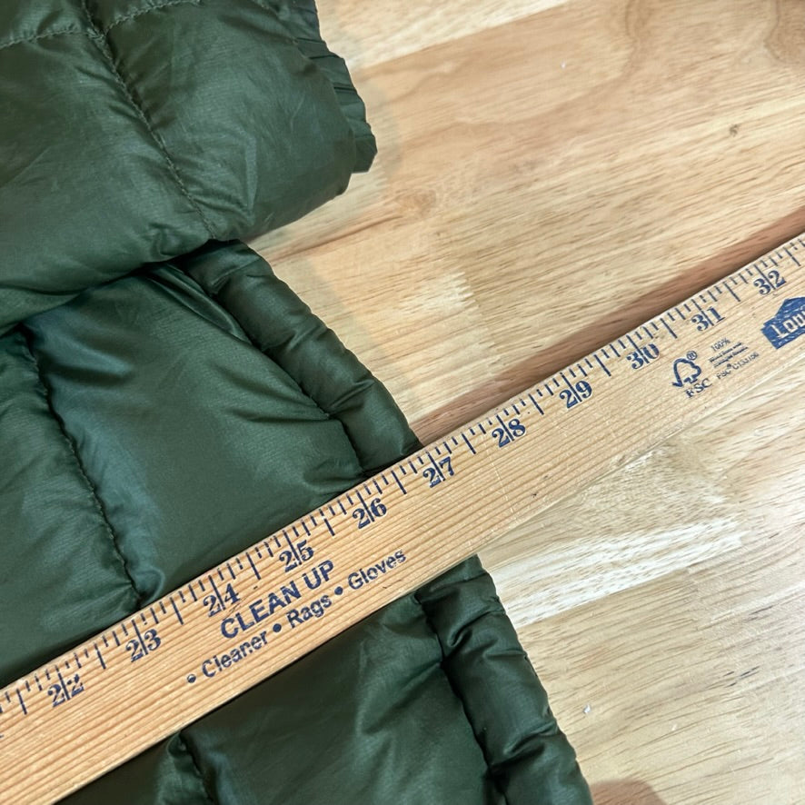 Marmot 800 Fill Men's Large Green Puffer Jacket