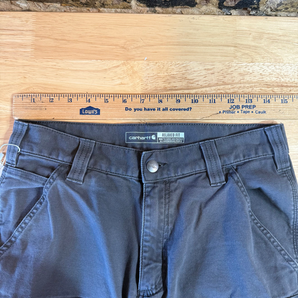 Carhartt Gray Double Knee Pants Mens 30x32