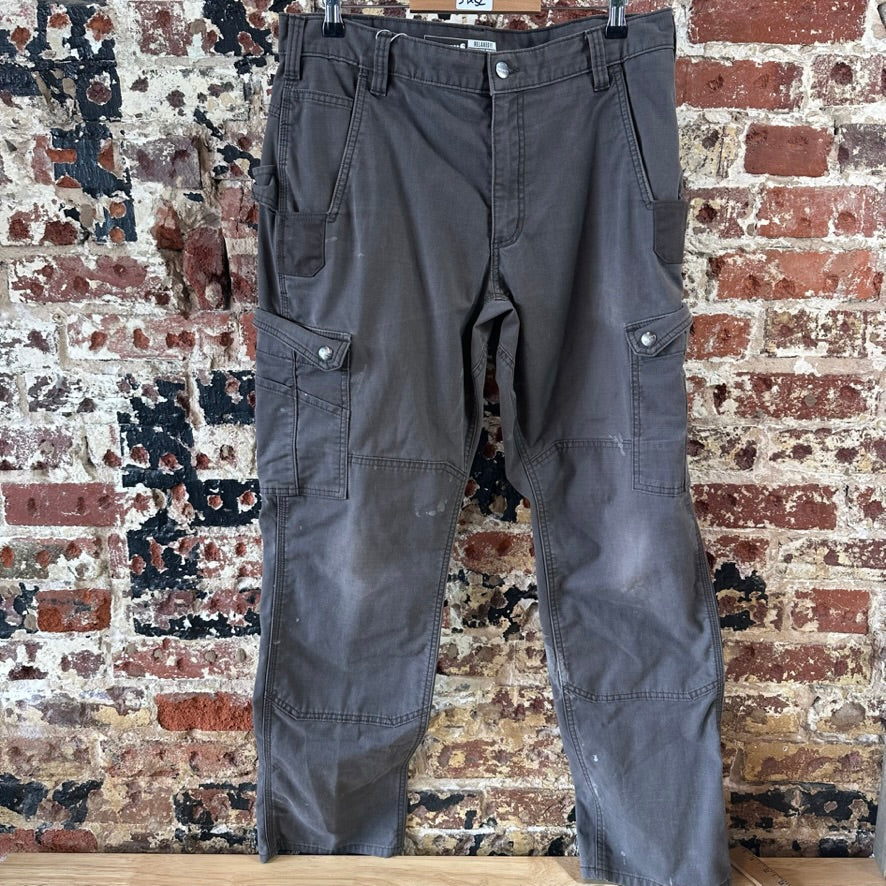 Carhartt Mens 34x32 Gray Cargo Pants