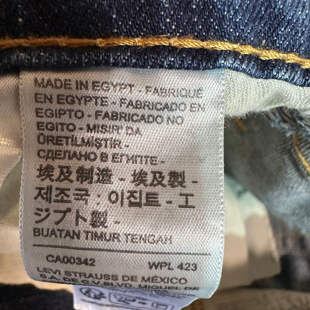 Levis 527 Mens 30x32 Blue Jeans