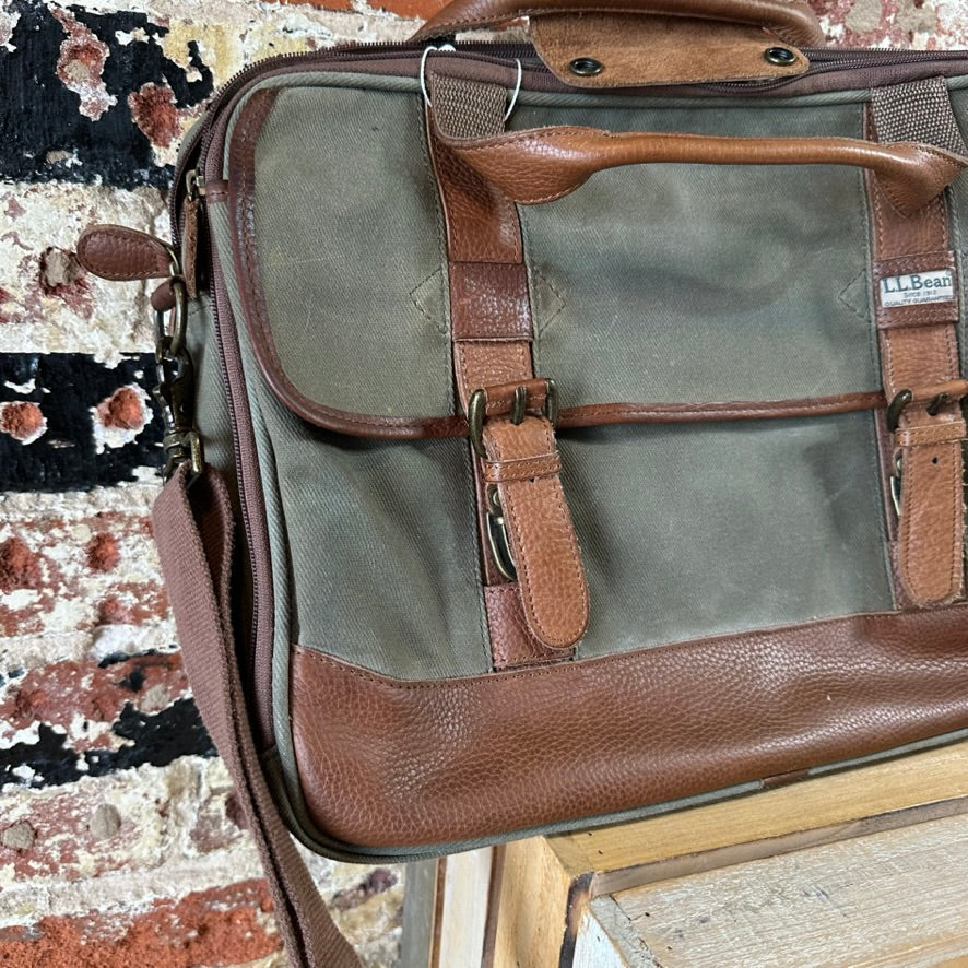 LL Bean Messenger Briefcase bag