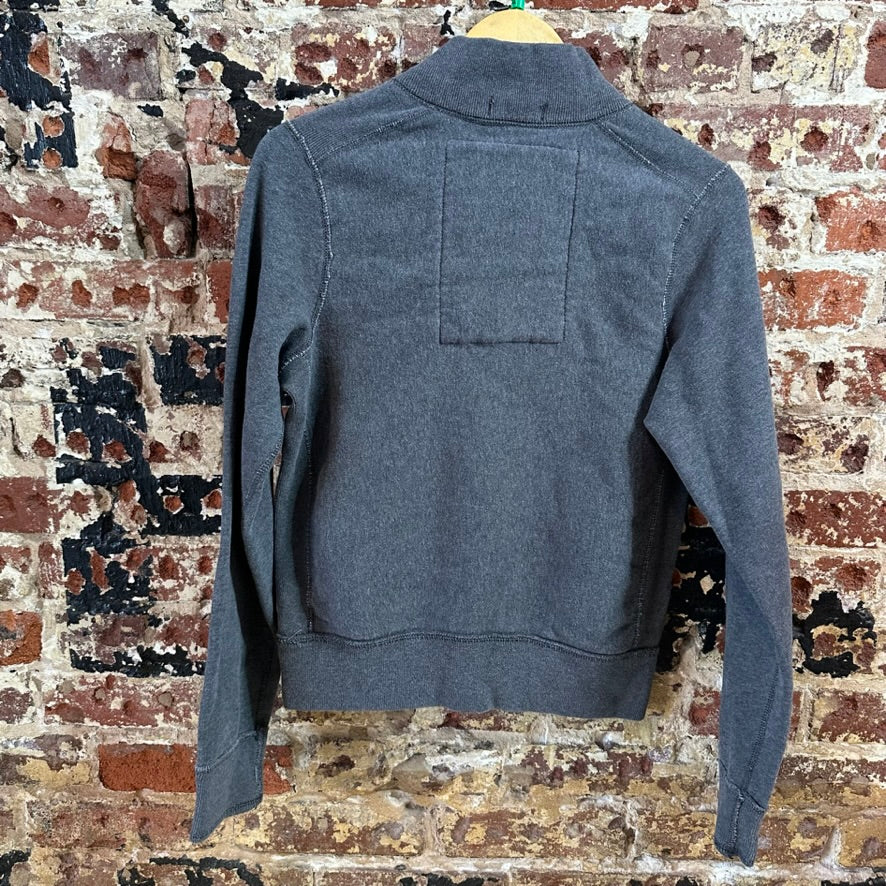 Abercrombie 1/4 zip Sweatshirt Gray Boys XL