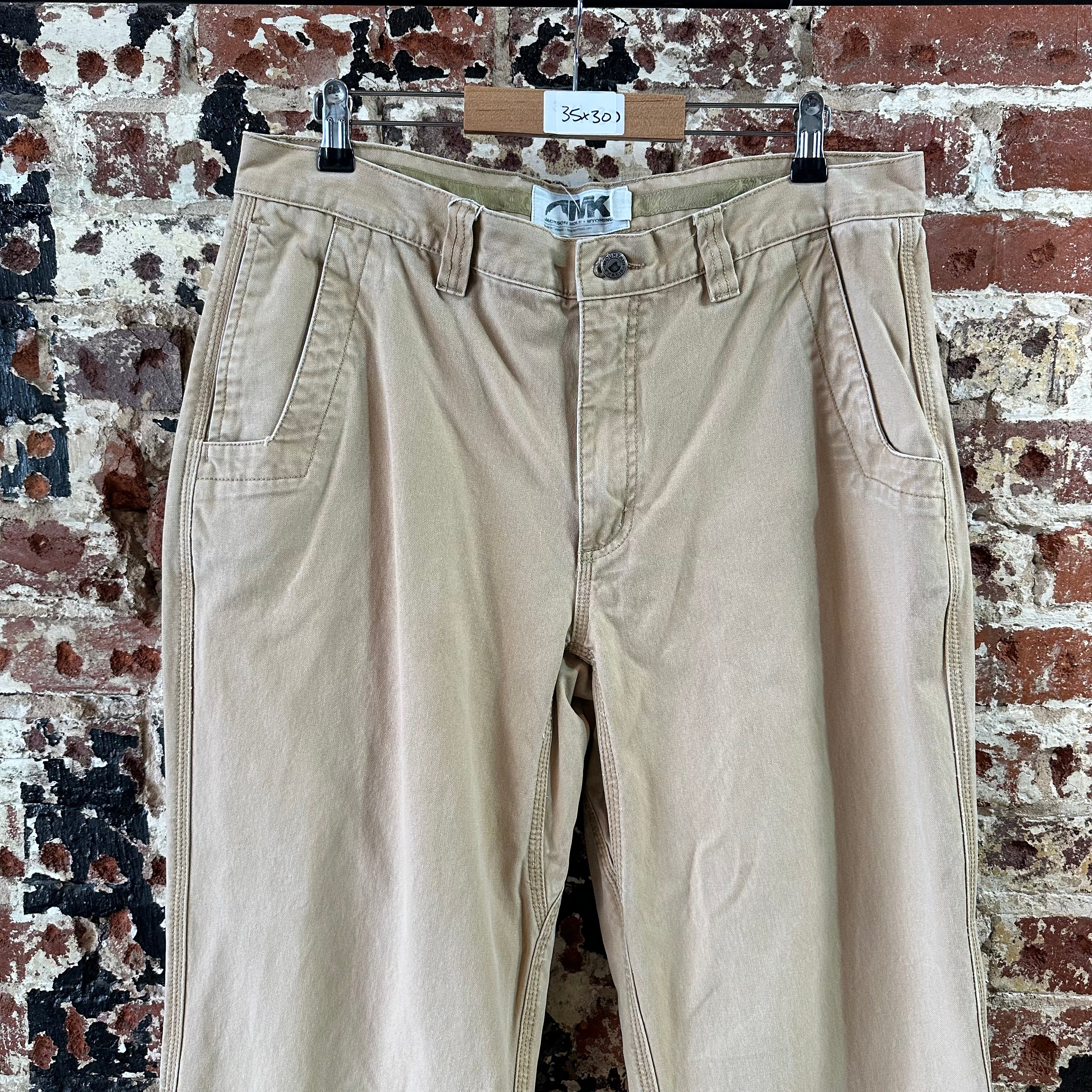 Mountain Khakis Mens 35x32 Tan Pants