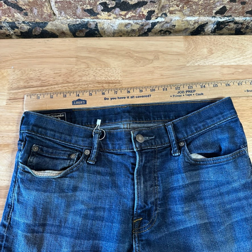 Abercrombie Fitch Mens 31x30 Blue Jeans