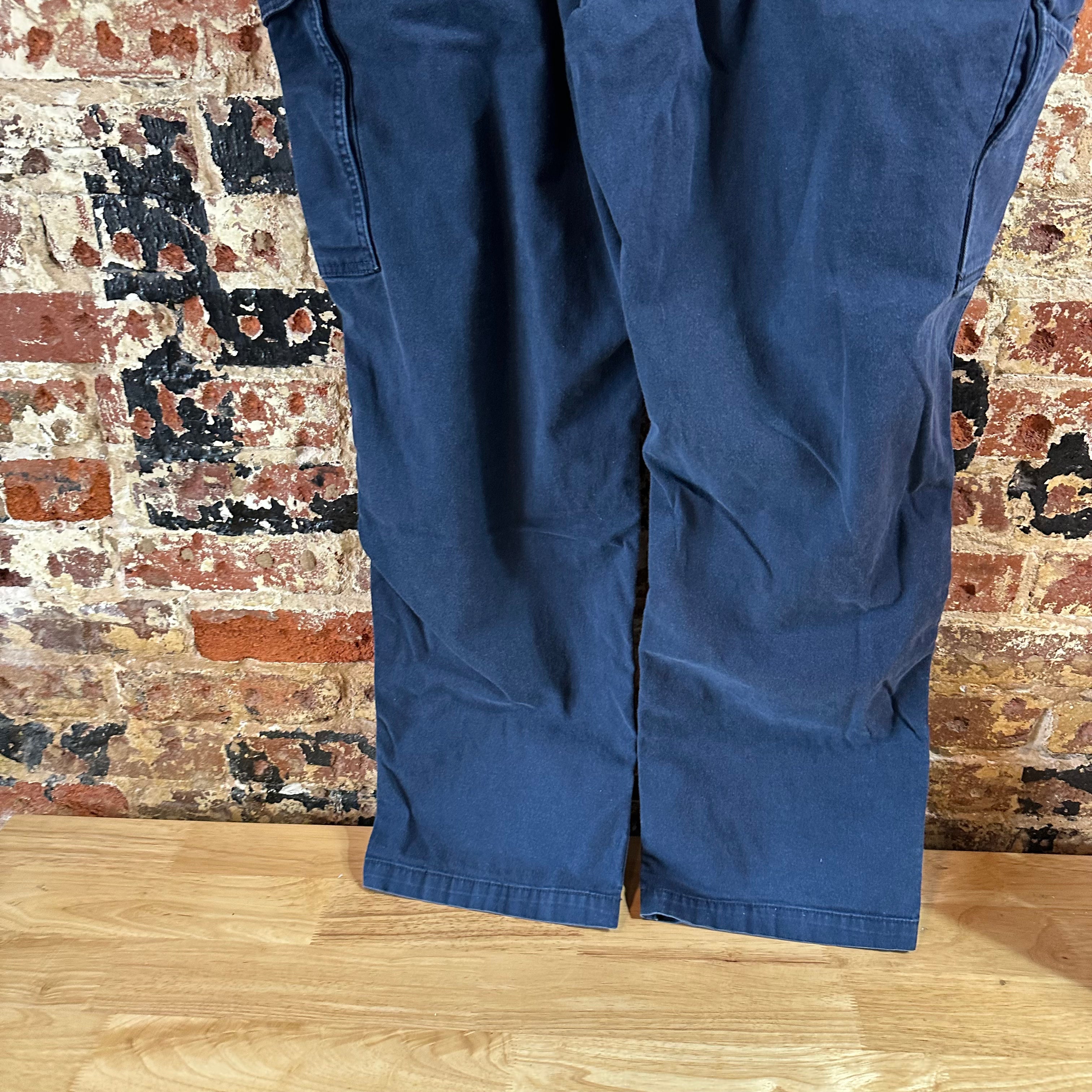 Carhartt Mens 44x32 Blue Pants