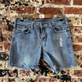Cowgirl Tuff Cut Off Denim Jean Shorts Womens 31