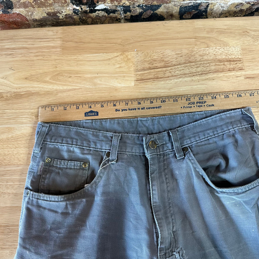 Carhartt Mens 34x34 Gray Pants