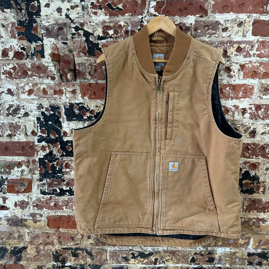 Carhartt Brown Vest Mens Large