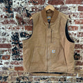 Carhartt Brown Vest Mens Large