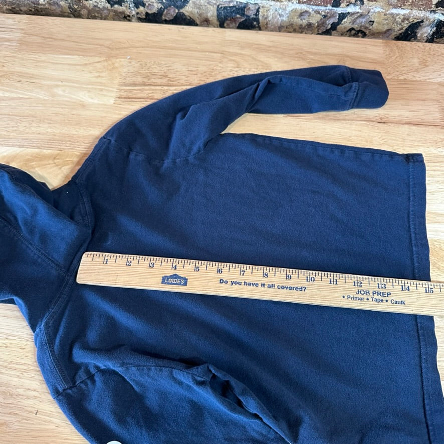 Carhartt Boys 5 Blue L/S Hooded T-Shirt
