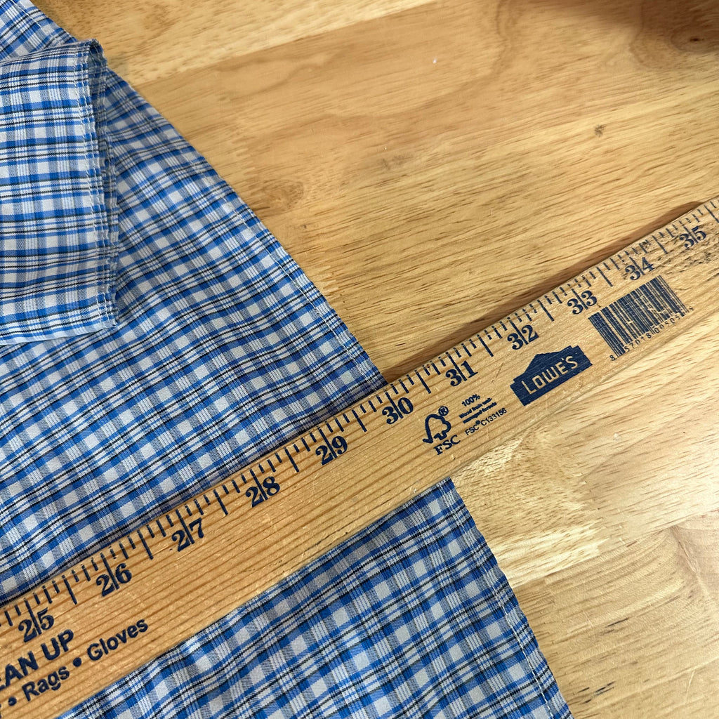 North Face Men's Large Blue Button Shirt