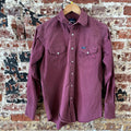 Wrangler Mens Medium Purple Western Shirt