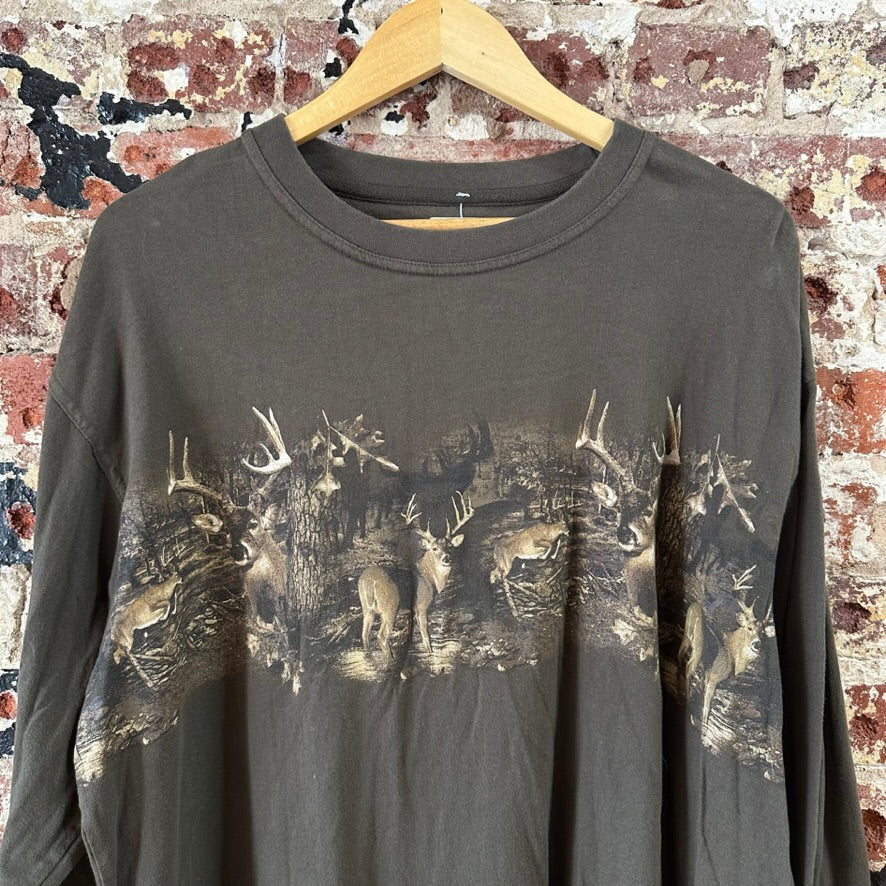 RedHead Men's XL L/S Deer T-Shirt