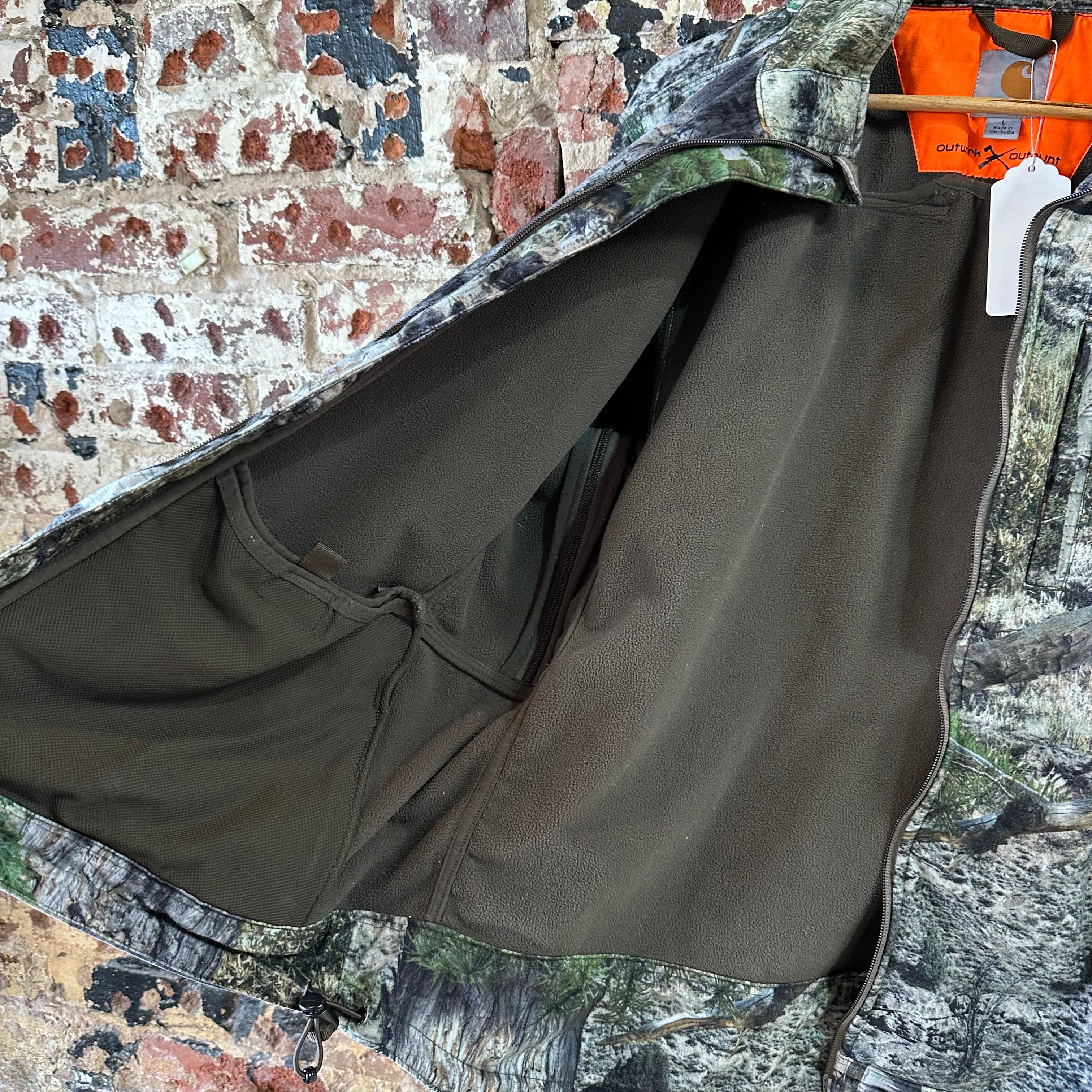 Carhartt Mens Large Camo Jacket