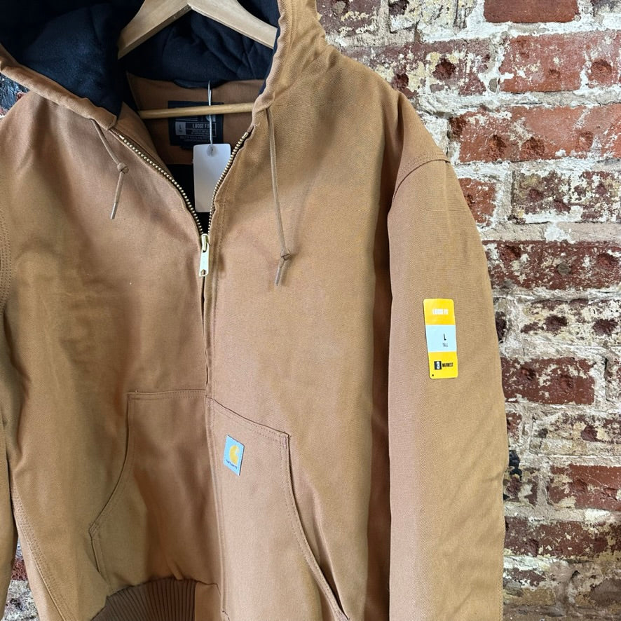 Carhartt Mens Large Tall Brown Jacket