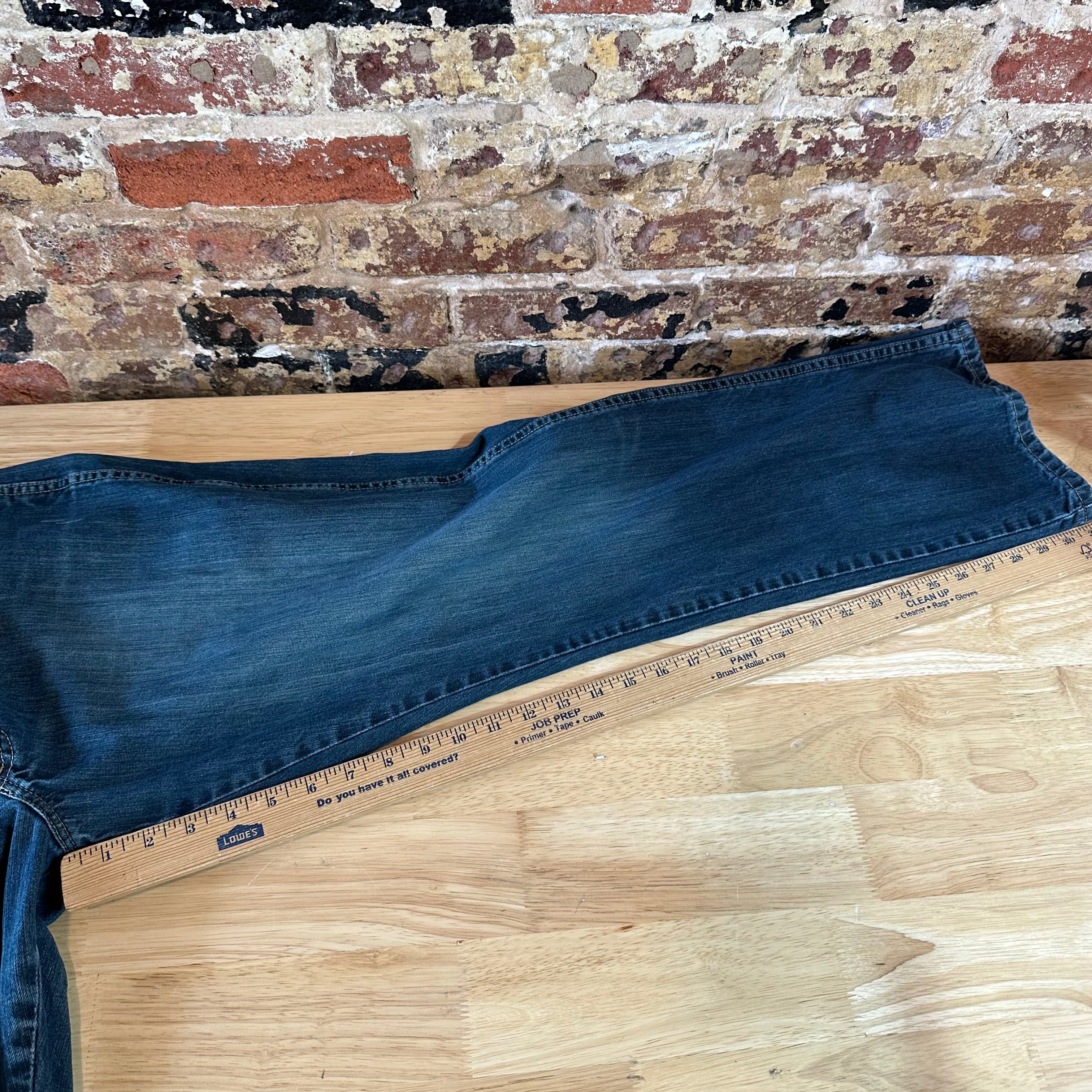 Wrangler Retro Mens 34x30 Blue Jeans