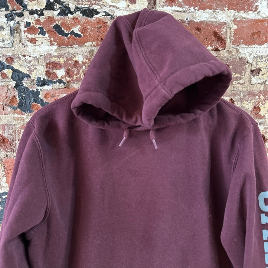 Carhartt Men's Small Hoodie Logo Port Sleeve Back Logo loose rain defender