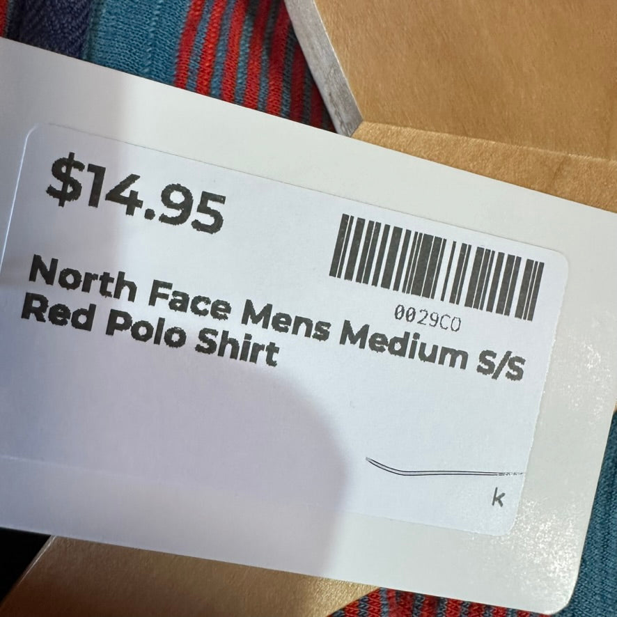North Face Mens Medium Polo