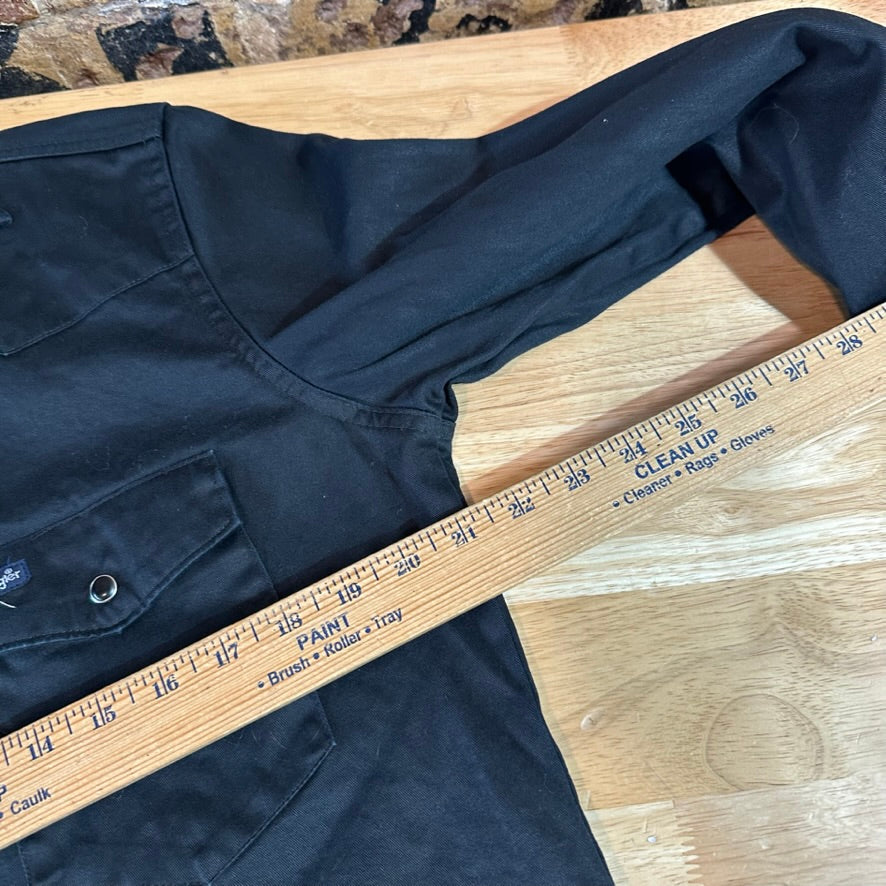 Wrangler Men's Medium Black Western Shirt