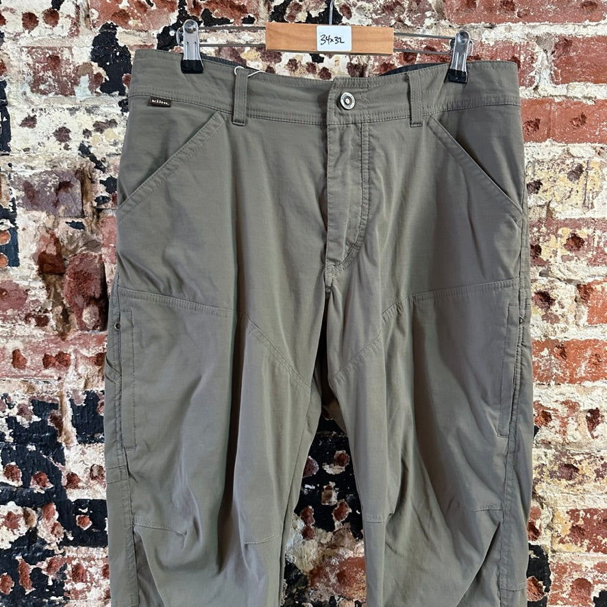 Kuhl Mens 34x32 Green Pants