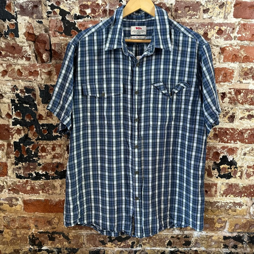 FJall Raven S/S Button Up Shirt Mens 2XL
