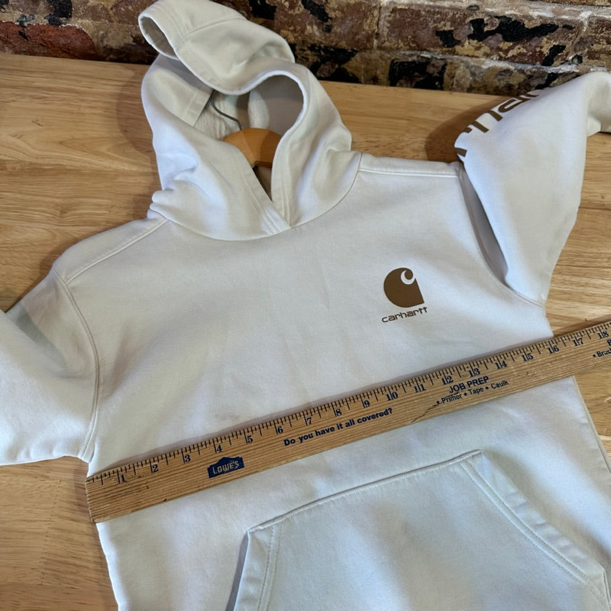 Carhartt Boys Medium 8-10 Tan Hoodie