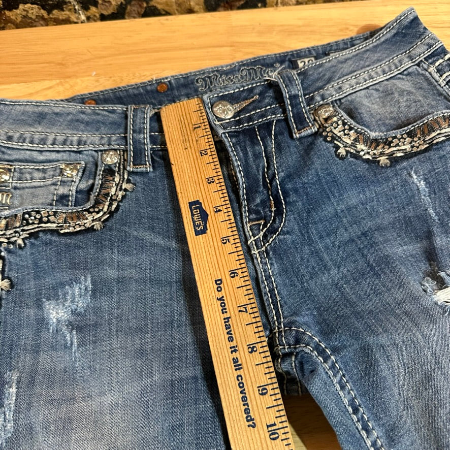 Miss Me Capri Jeans Womens 28
