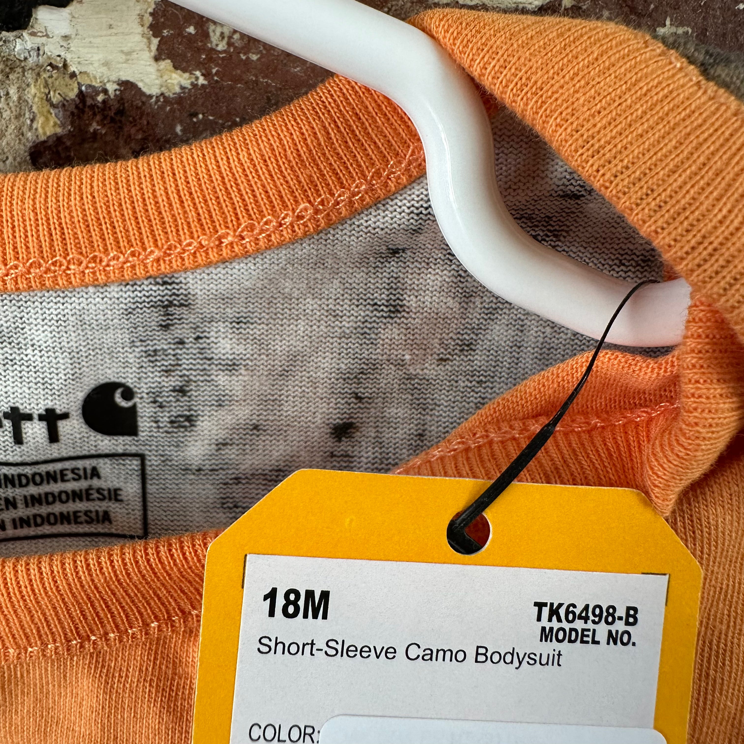 Carhartt Boys 18M onsie