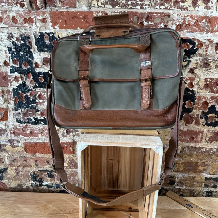 LL Bean Messenger Briefcase bag