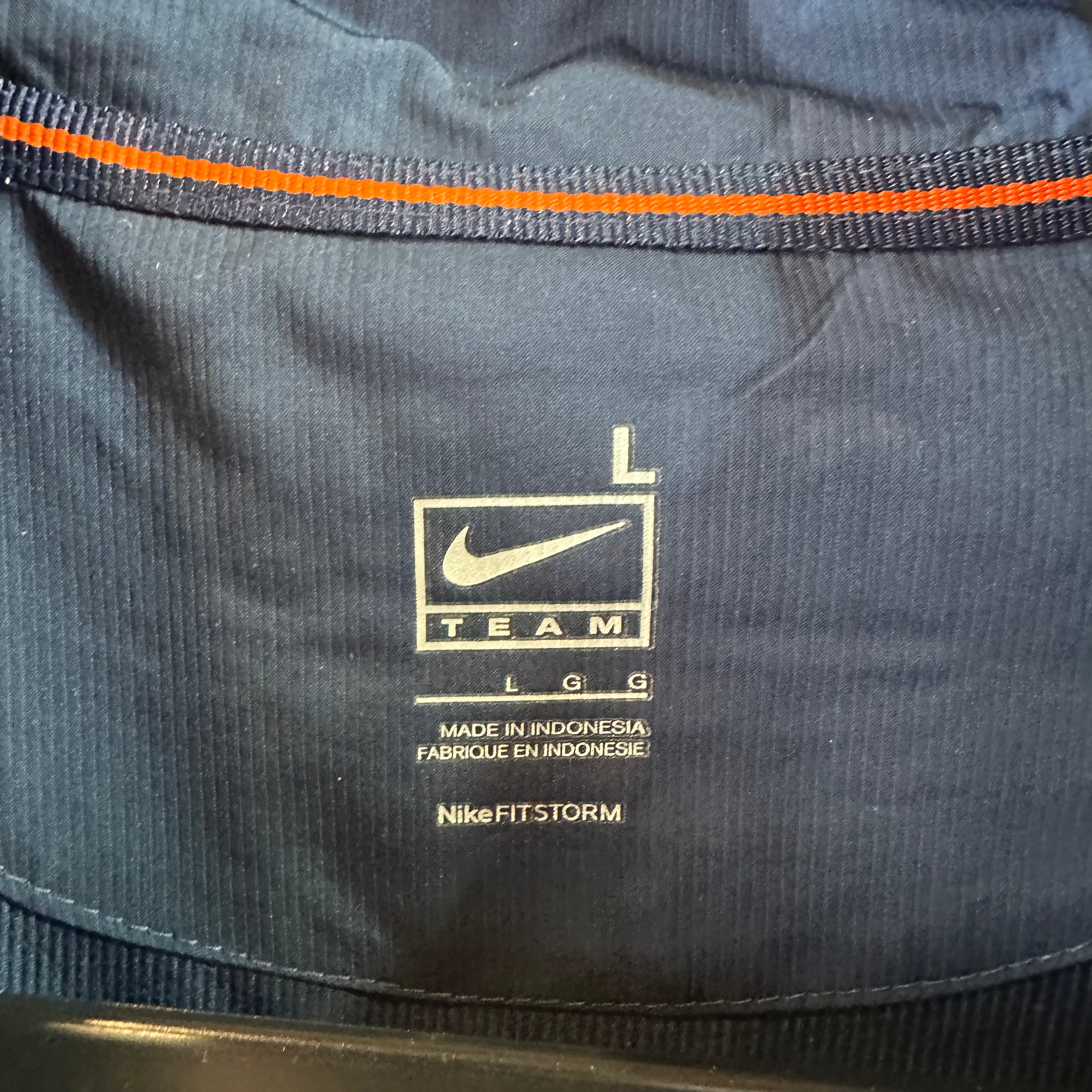 Nike Illinois Mens Large 1/4 zip jacket