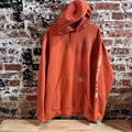 Carhartt Orange Hoodie Mens XL