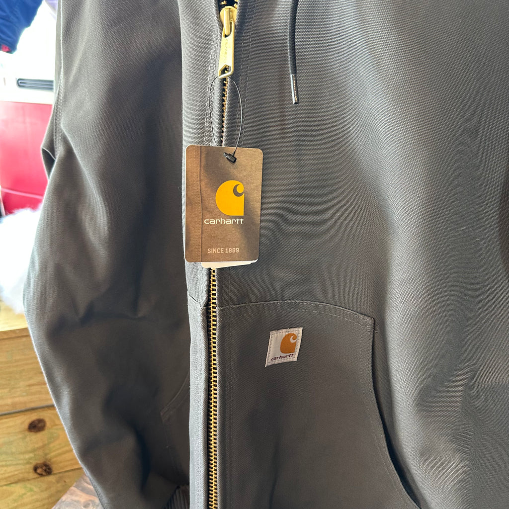 Carhartt Mens Large Tall Gray Jacket NEW