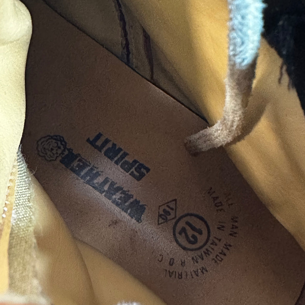 Weather Spirits Insulated Leather Rubber Outdoor/Work Lace up Boots Mens Size 12