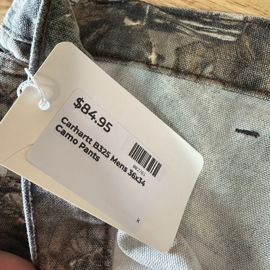 Carhartt Camo Mens 36x34 Jeans