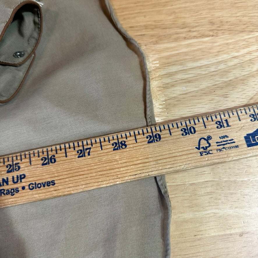 VTG Karman Mens Medium Western Fringe Shirt