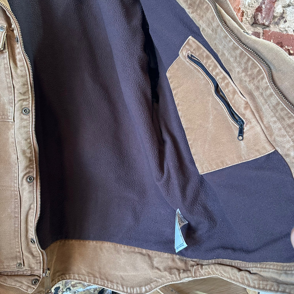 Carhartt Berwick Brown Jacket Mens XL