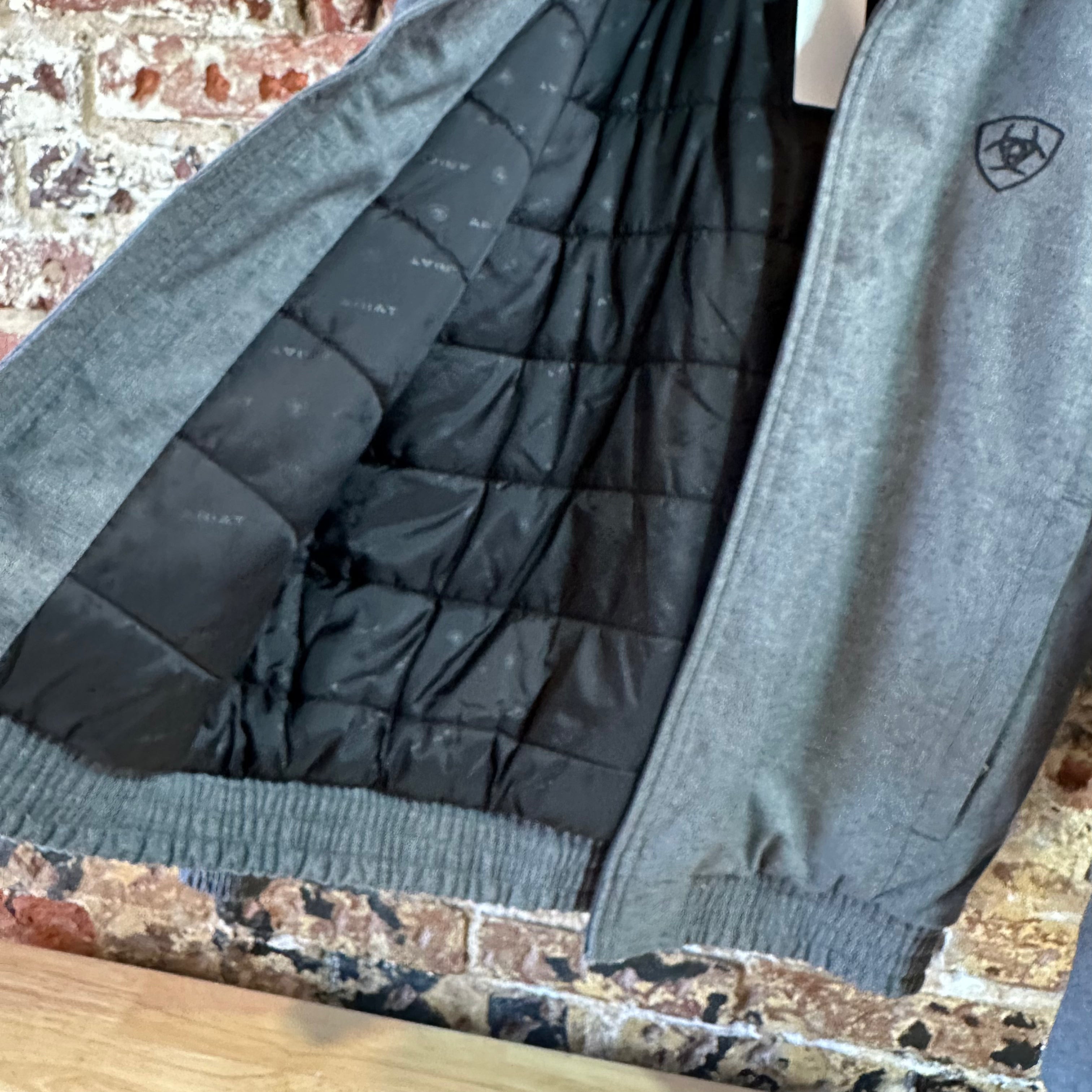 Ariat Mens Medium Gray Jacket