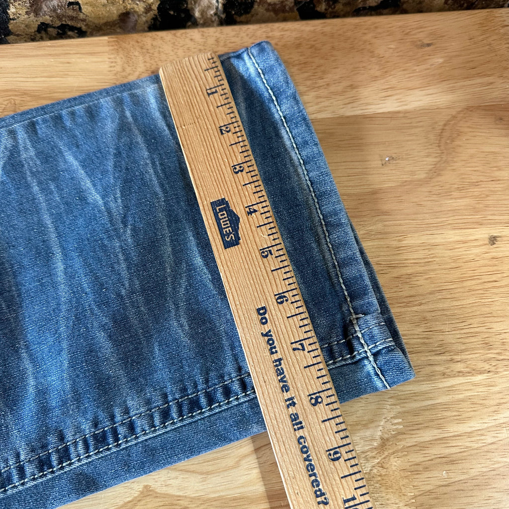 True Luck Mens 34x30 Blue Jeans