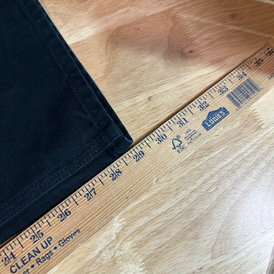 Carhartt B136 BLK Mens 35x30 Double Knee Pants