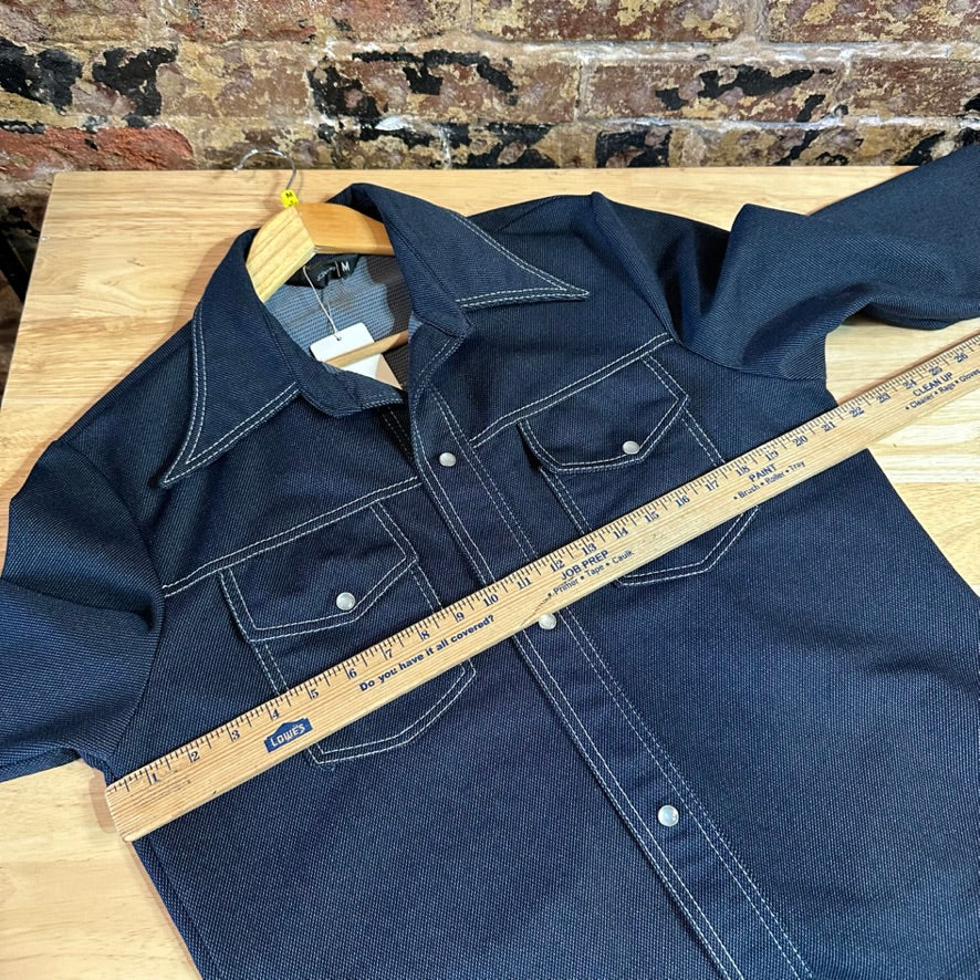 VTG 70s JCPenny Mens Medium Western Shirt