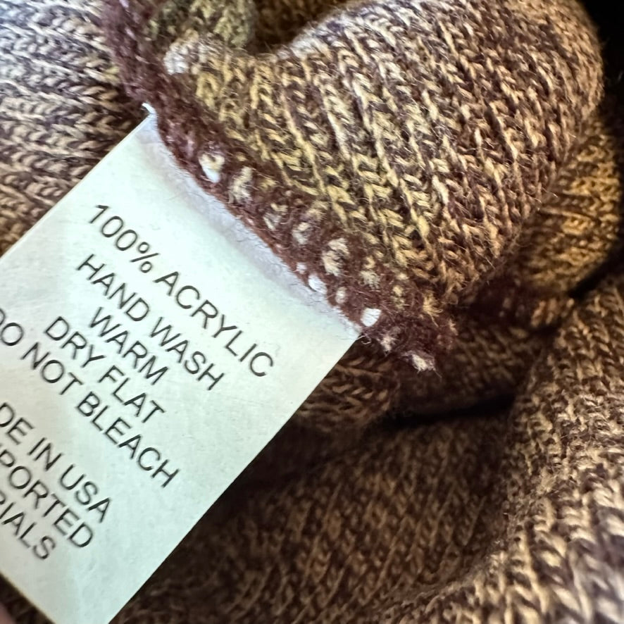 Ariat Rebar Men's Beanie Hat Brown NWT