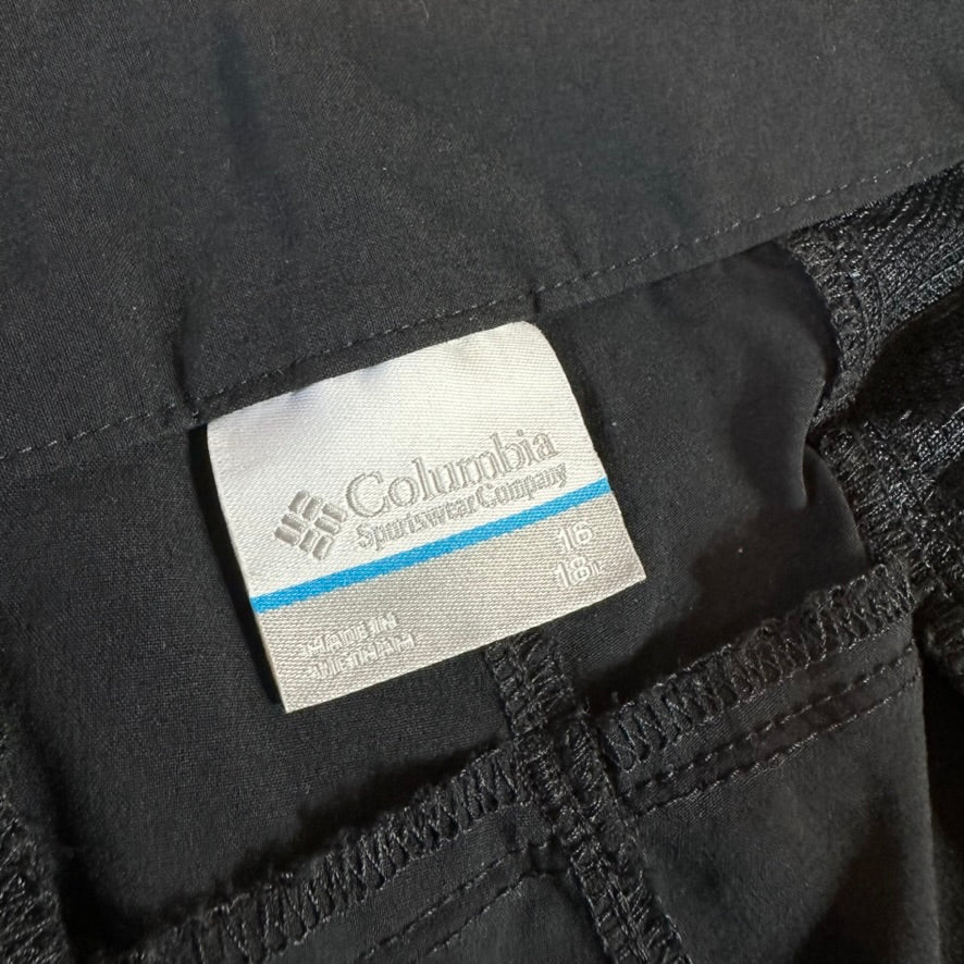 Columbia Womens 16 Black Capris