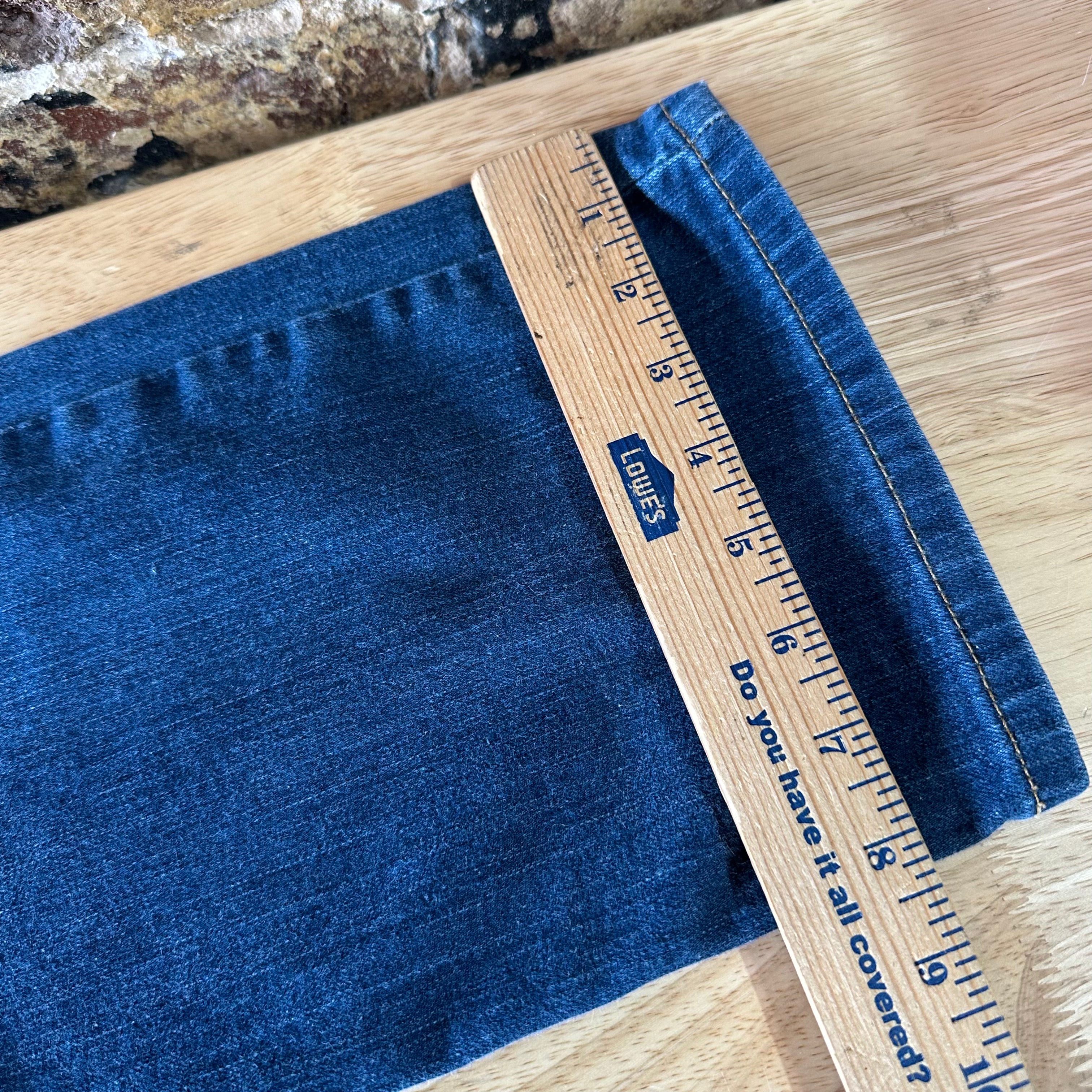 Carhartt Mens 36x32 Blue Jeans